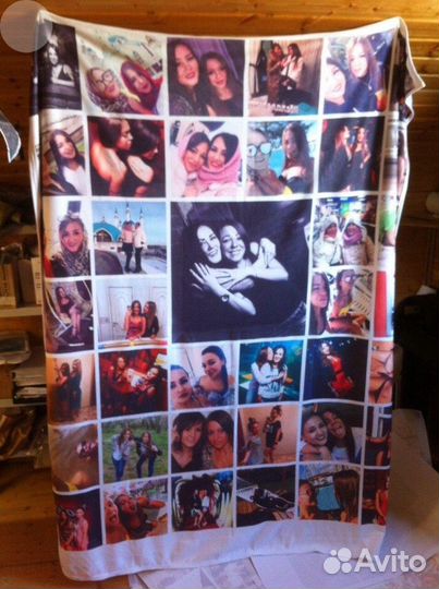 Плед из фотографий