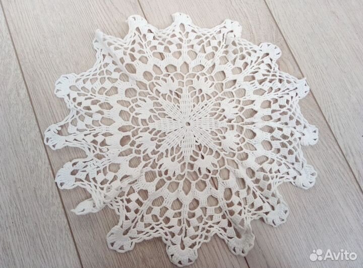 Подзоры на шторы, салфетка ручная работа