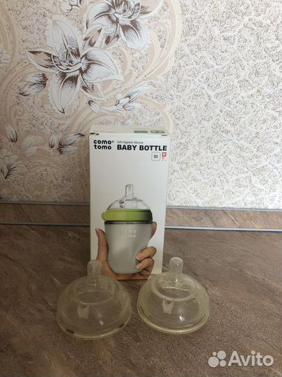 Бутылочка и соски como tomo оригинальные