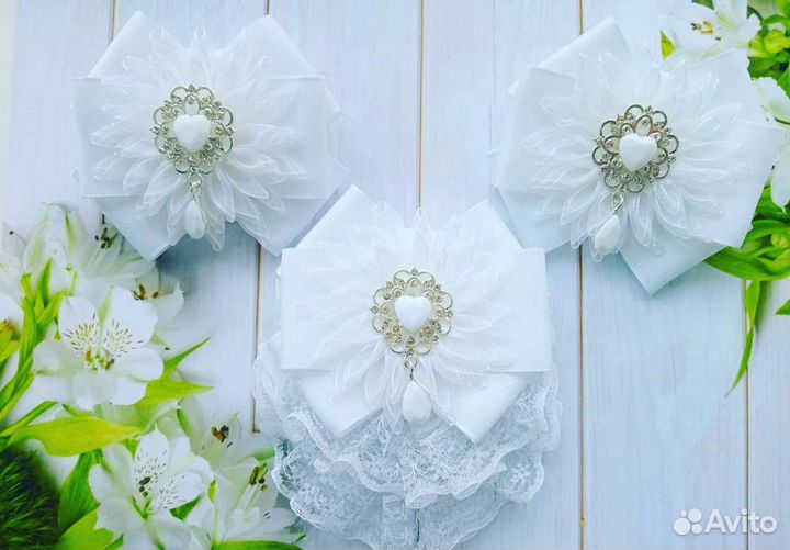 Банты.школьный набор(цены в описании)