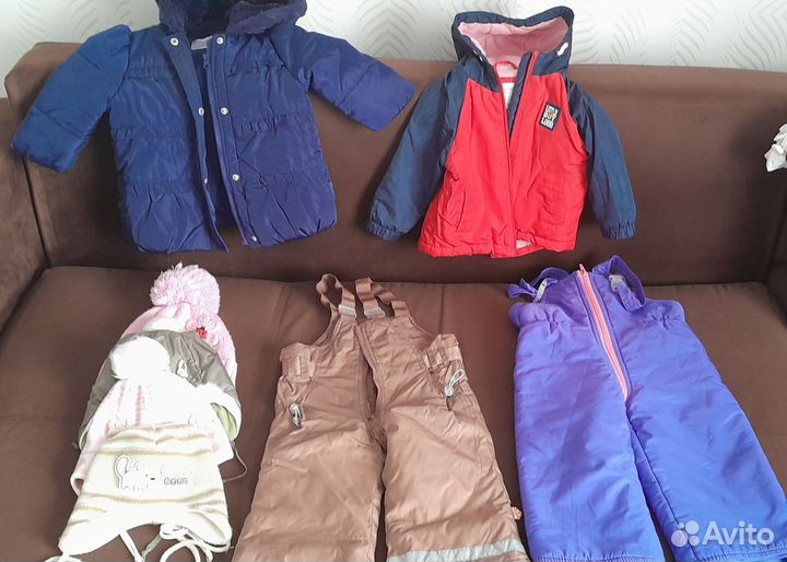 Детские вещи на девочку пакетом 80 86