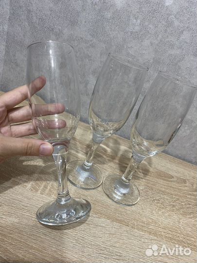 Бокалы для шампанского