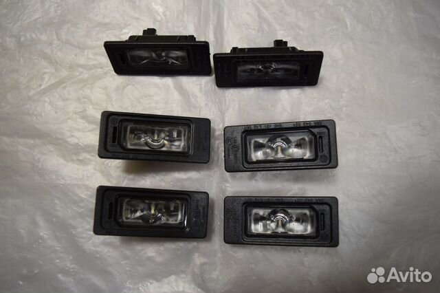 Новая LED подсветка заднего номера 5NA943021