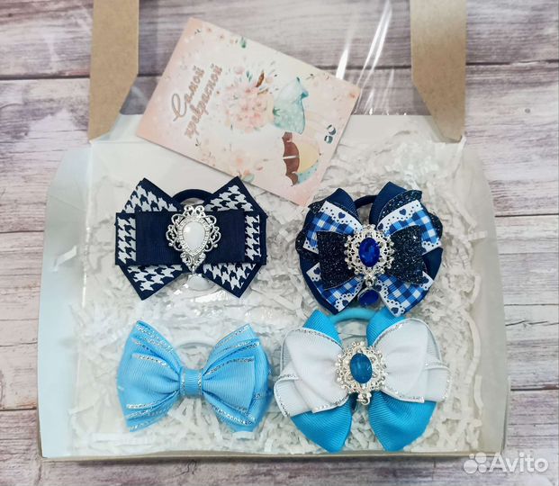 Резиночки для волос ручной работы