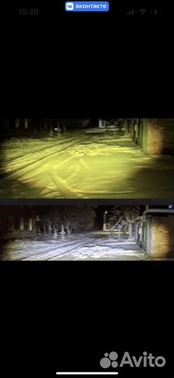 Орлиный глаз мощная линза птф туманки led