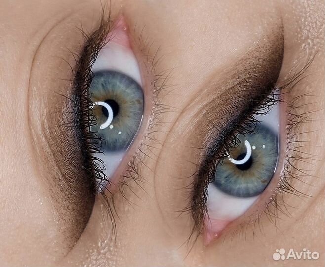 Перманентный макияж бровей губ глаз век