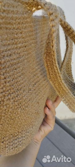 Джутовая сумка