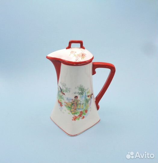 Кофейник в Китайском стиле. 1920е Дулево