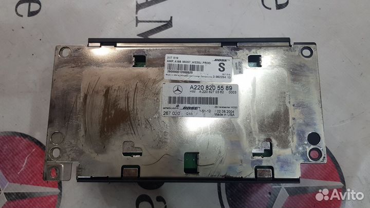 Усилитель bose на Mercedes-Benz W220 A2208205589