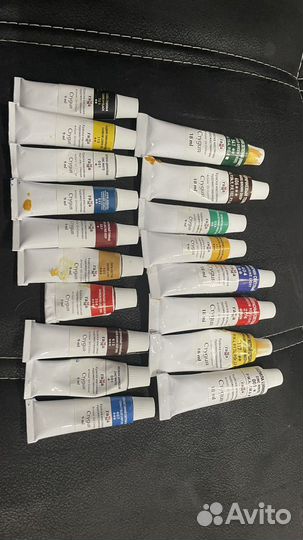 Набор. Краски масляные. Гамма. Масло