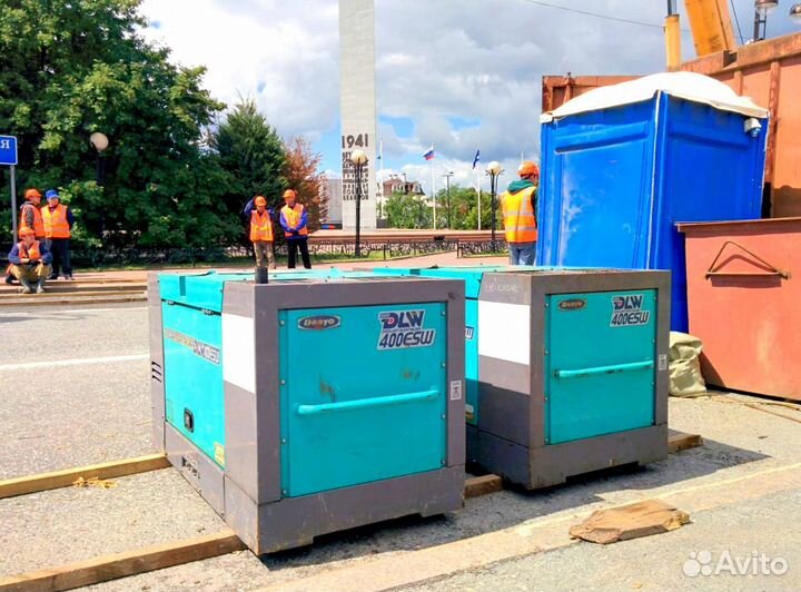 Сварочные генераторы Denyo 400 и 480 в аренду