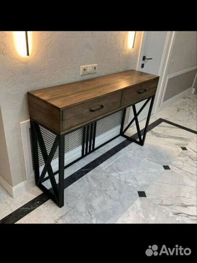 Консоль с ящиками