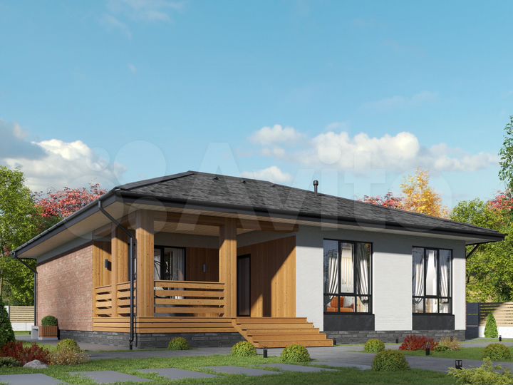 Дом 140 м² на участке 6 сот.