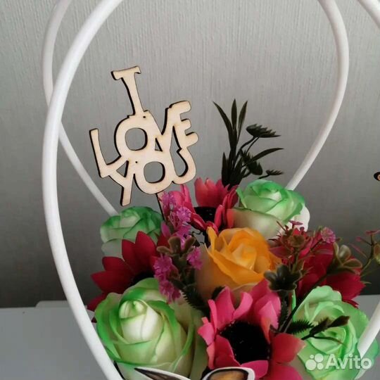 Корзина с цветами