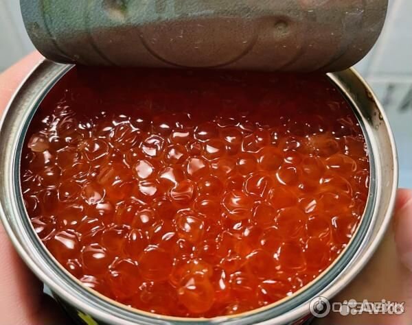 Красная икра горбуши