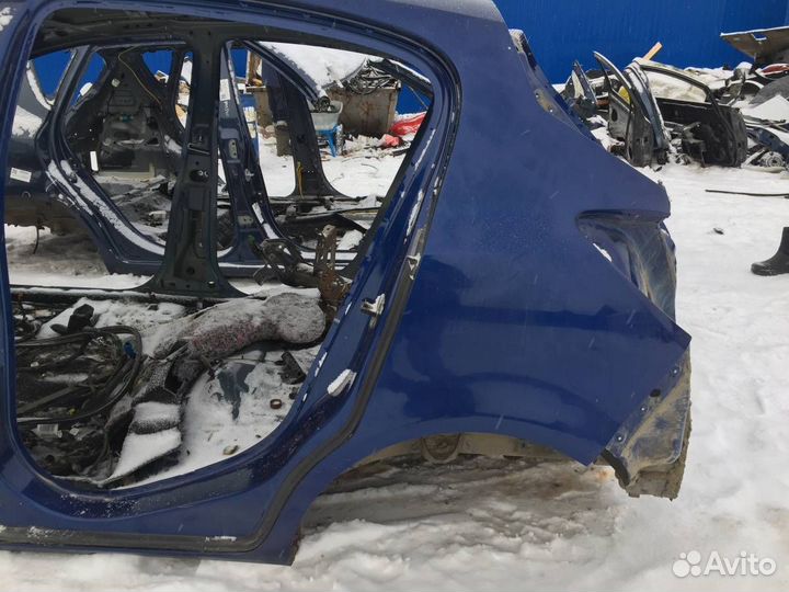 Крыло заднее левое Opel Corsa D