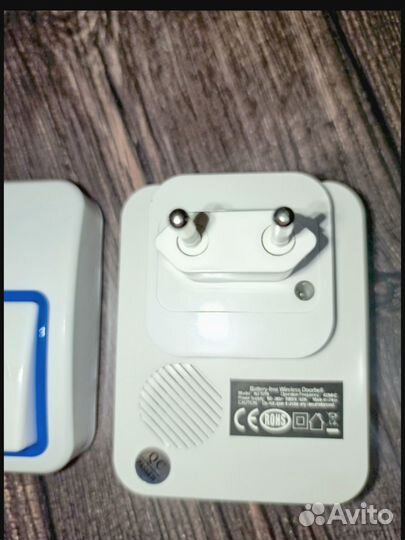 Звонок беспроводной не требует батарейки