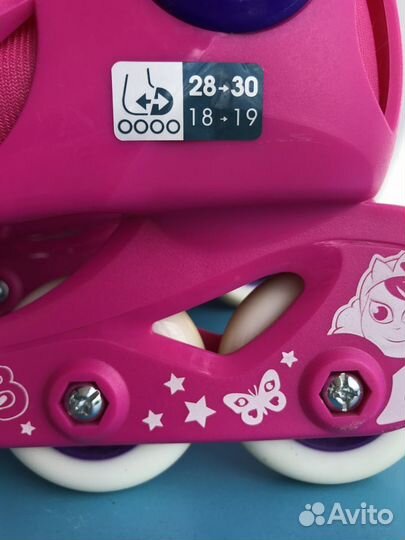 Ролики 28-30 размер и шлем