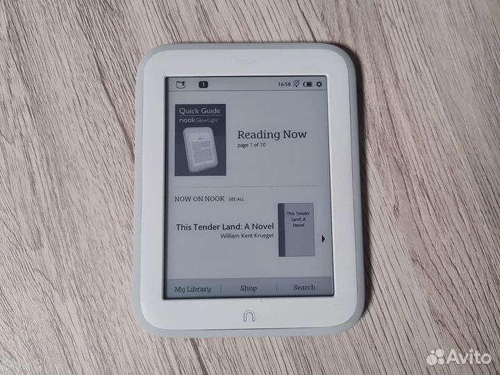 B&N Nook glowlight 2013