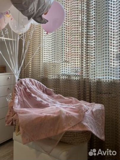 Люлька колыбель плетеная