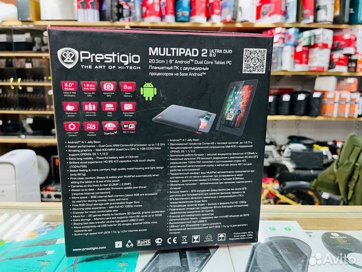 Планшет Prestigio MultiPad 2 PMP7280C