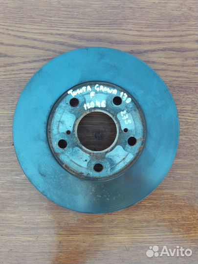 Диск тормозной передний Toyota Crown 170