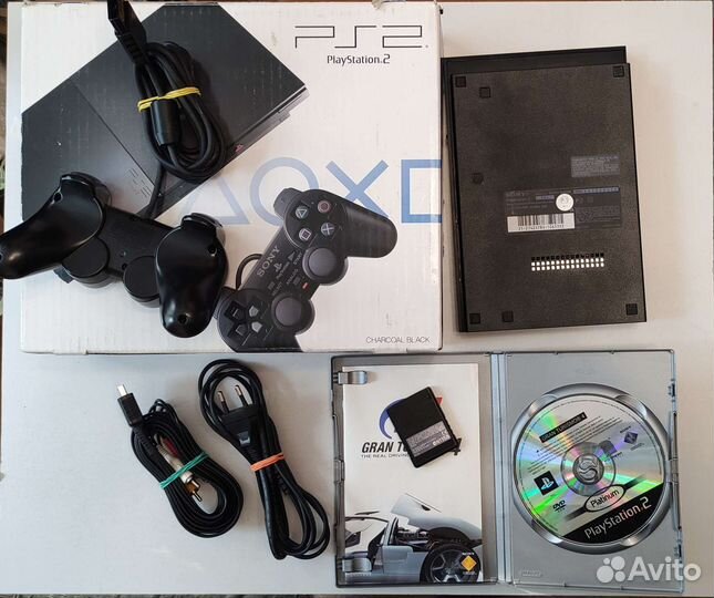 Sony PlayStation 2 PS2 slim scph-90008 в коробке