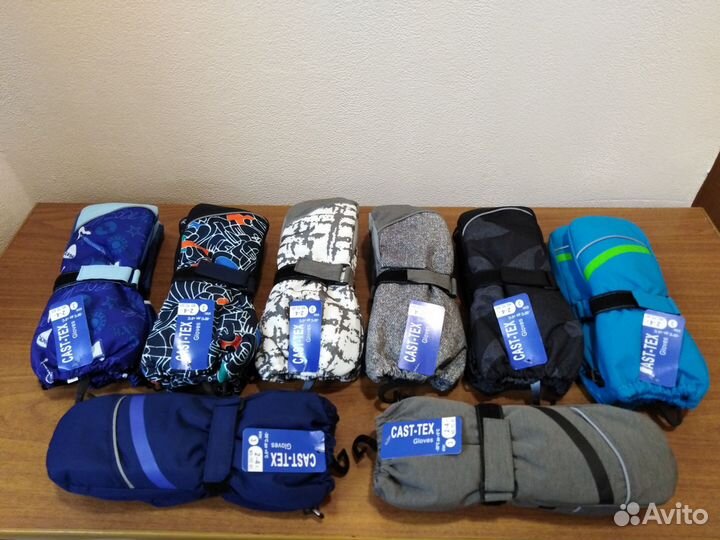 Детские зимние краги варежки мембрана