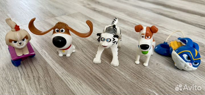 Наборы фигурок из мультфильмов. Цена за один набор