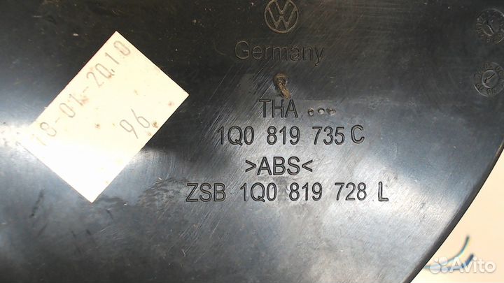 Дефлектор обдува салона Volkswagen Scirocco 2008