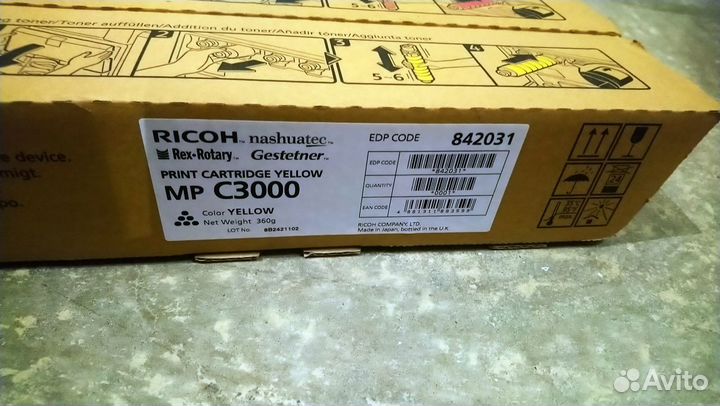 Картридж Ricoh Print Cartridge Type MP C3000