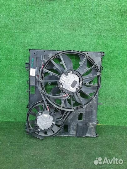 Вентилятор радиатора в сборе с диффузором Land Rover Range Rover