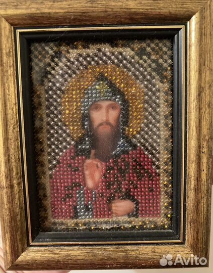 Вышивка бисером иконы