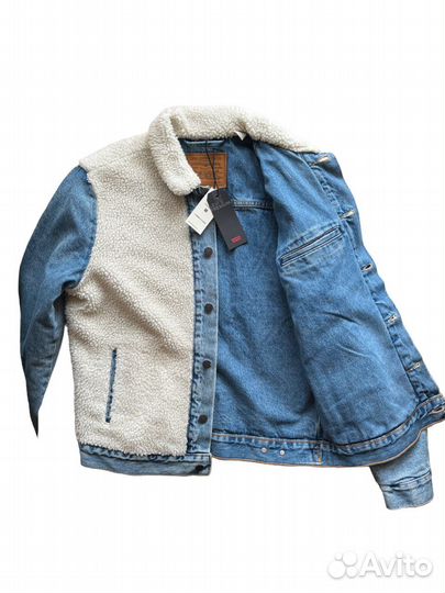 Levi’S утепленная джинсовая куртка