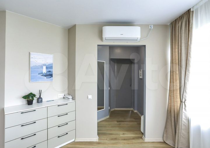 1-к. апартаменты, 50 м², 1/19 эт.