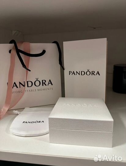 Комлект Pandora сердце(серебро 925) новый