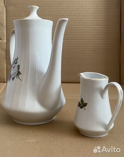 Кофейник чайник фарфор СССР