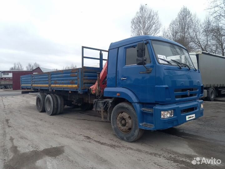 КАМАЗ 65117 с КМУ, 2011