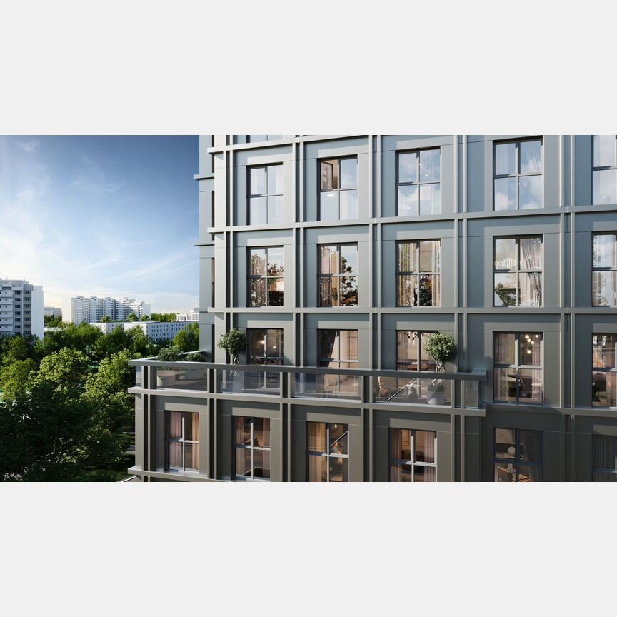 2-к. квартира, 55,8 м², 34/44 эт.