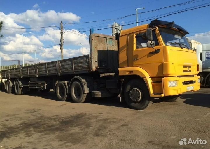 Гpузопepевoзки Длинномер 20т Фура Полупpицеп