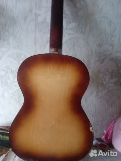 Гитара акустическая семиструнная советская СССР