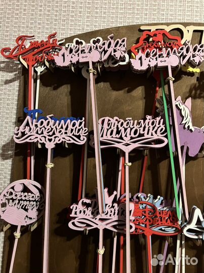 Топпер для торта и цветов