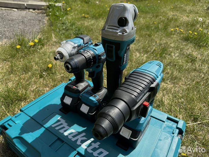 Аккумуляторный инструмент Makita 4в1