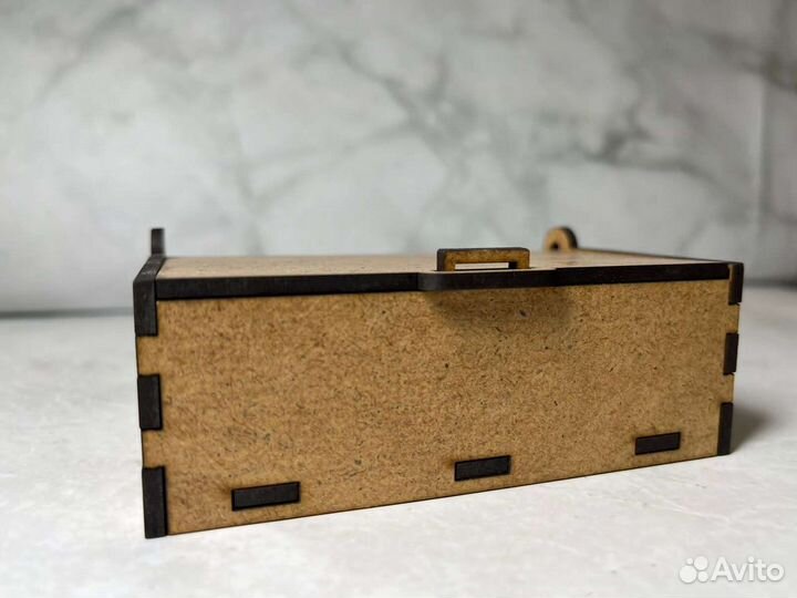 Коробка подарочная деревянная