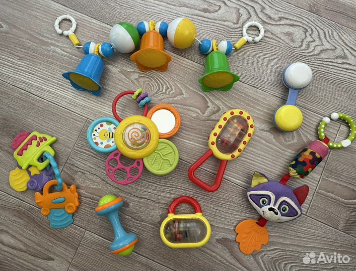 Развивающие игрушки и грызунки