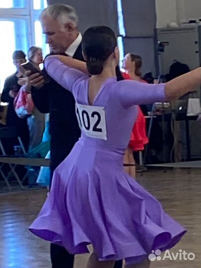 Платье для бальных танцев