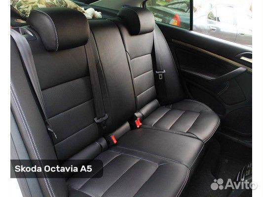 Каркасные авточехлы на Skoda Octavia A5