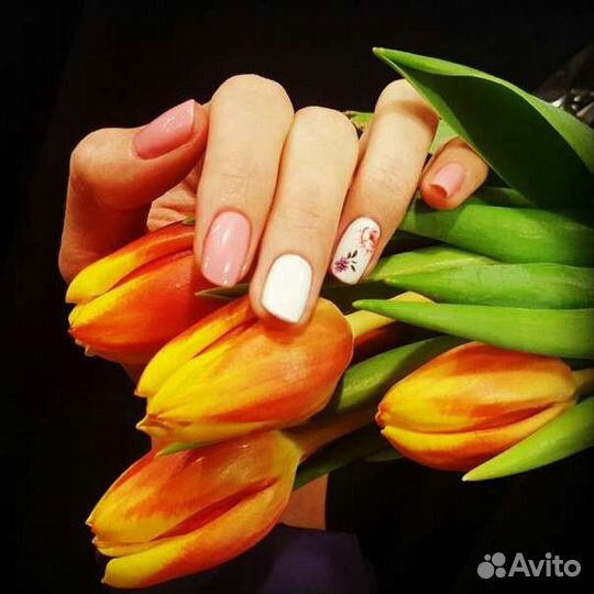 Маникюр Гель-лак Наращивание ногтей(гель)