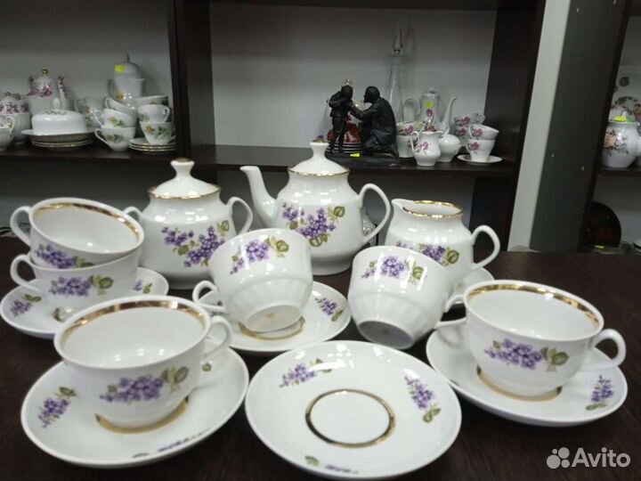 Сервиз. Фарфор. ссср. Рига