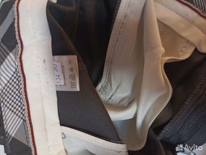 Школьный костюм тройка для мальчика 128 134